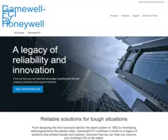 Gamewell-Fci.com(Mass Notification solutions by Gamewell) Screenshot