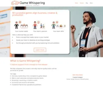 Gamewhispering.com(Game Design Consulting) Screenshot