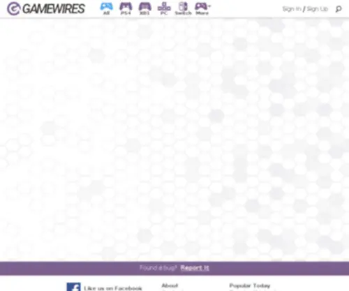Gamewires.com(Gamewires) Screenshot