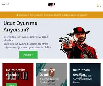 Gamexl.net(Türkiyenin En Ucuz Oyun Platformu) Screenshot