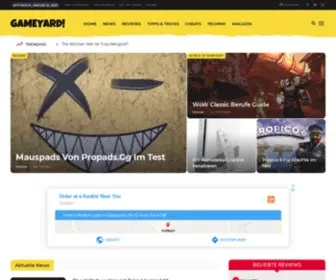 Gameyard.de(Dein Gaming Blog mit Tests) Screenshot