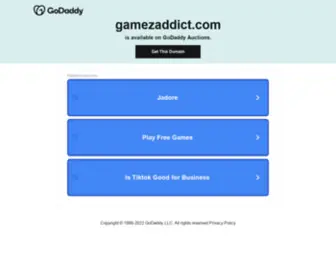 Gamezaddict.com(乐鱼网站) Screenshot