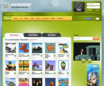 Gamezone.net(This is Your Gaming Zone) Screenshot
