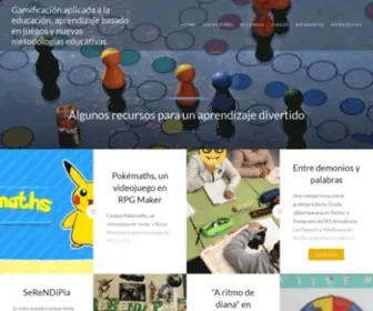 Gamificacioneducativa.com(Gamificación aplicada a la educación) Screenshot