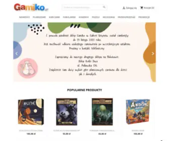 Gamiko.pl(GRY PLANSZOWE WARSZAWA) Screenshot