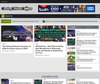 Gamingaffiliatereview.com(Gaming Affiliate Review) Screenshot