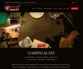 Gamingalaxy.in(Escape Rooms) Screenshot