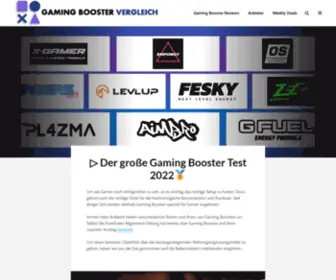 Gamingbooster-Vergleich.de(Der) Screenshot