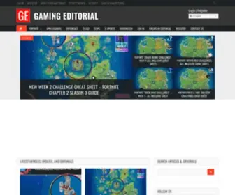 Gamingeditorial.com(Gaming Editorial) Screenshot