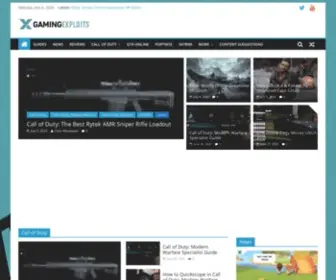 Gamingexploits.com(Gaming Exploits) Screenshot