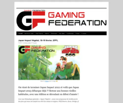 Gamingfederation.ch(Gamingfederation) Screenshot