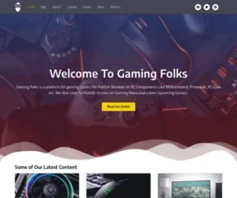 Gamingfolks.com(Gaming Folks) Screenshot