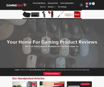 Gaminggem.com(The Home of gaming product reviews and game optimisation guides. GamingGem) Screenshot