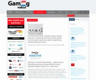 Gaminginholland.com(Gaming in Holland) Screenshot