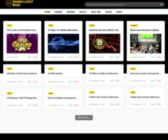 Gaminglatestnews.com(Gaming News) Screenshot