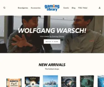 Gaminglib.com(Gaming Library) Screenshot