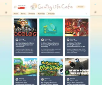 Gaminglifecafe.com(Gaming Life Cafe) Screenshot