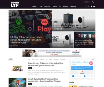 Gaminglyf.com(Gaming LYF) Screenshot