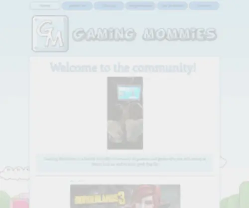 Gamingmommies.org(Gamingmommies) Screenshot