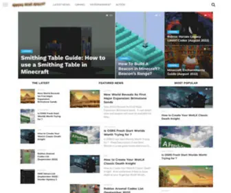 Gamingnewsanalyst.com(Gaming News Analyst) Screenshot