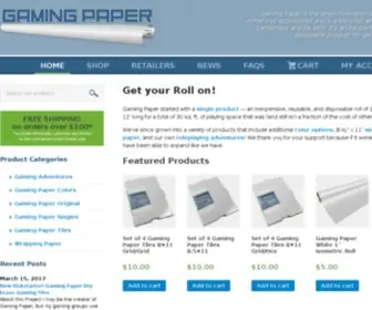Gamingpaper.com(Gaming Paper) Screenshot