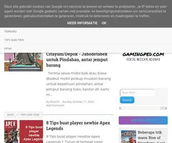 Gamingped.com(Gamingped) Screenshot