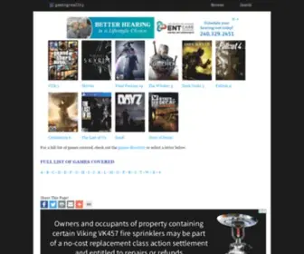 Gamingreality.com(Video Games) Screenshot