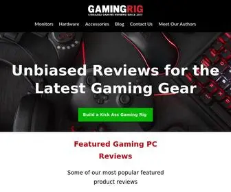 Gamingrig.com(Gaming Rig) Screenshot