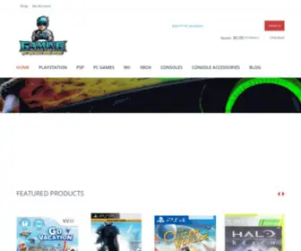 GamingStore24.com(Gaming Store 24) Screenshot