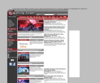 Gamingtarget.com(Video Game News) Screenshot