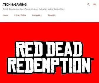 Gamingtechtv.com(Tech & Gaming) Screenshot