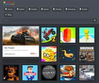 Gamingtostudio.com(GamingtoStudio Free Online games) Screenshot