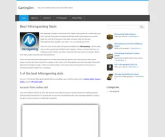 Gamingzen.net Screenshot