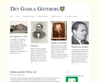 Gamlagoteborg.se(Upptäck historien) Screenshot