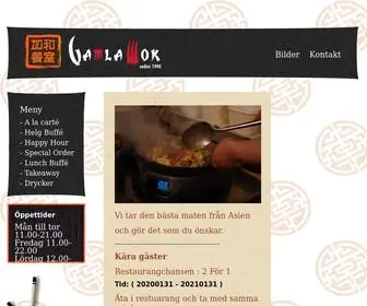 Gamlawok.se(Gamla Wok) Screenshot