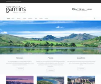 Gamlins.com(Gamlins Solicitors) Screenshot