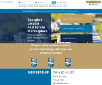 Gamls.com(Georgia MLS) Screenshot
