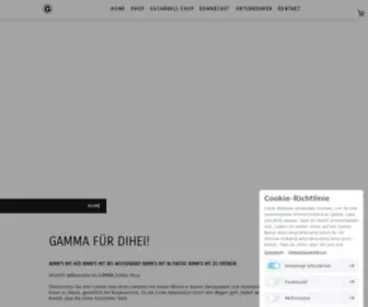 Gamma-Shop.ch(GAMMA Online Shop) Screenshot