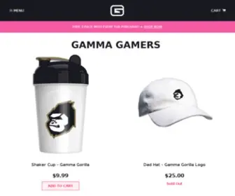 Gammagamers.com(Gamma Gamers) Screenshot