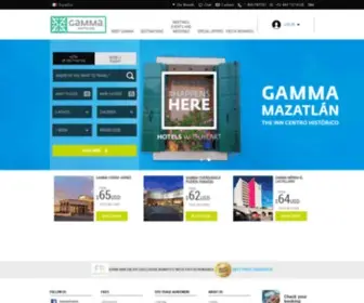 Gammahoteles.com(GAMMA) Screenshot