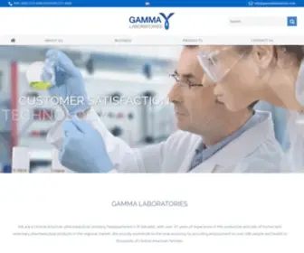 Gammalaboratories.com(Gamma Laboratories El Salvador) Screenshot