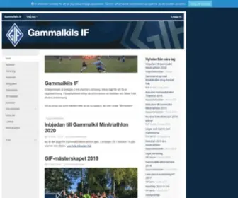 Gammalkilsif.se(Gammalkils IF) Screenshot