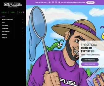 Gammao.com(Crush your competition today with G FUEL: The Official Energy Drink of Esports®) Screenshot