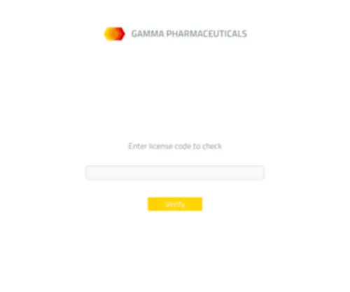 Gammapharmaceuticals.net(Gama Pharmaceuticals) Screenshot