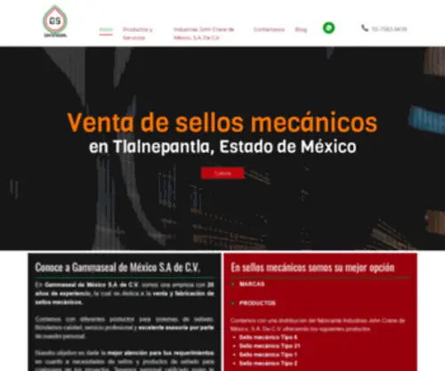 Gammasealsellosmecanicos.com.mx(Venta) Screenshot