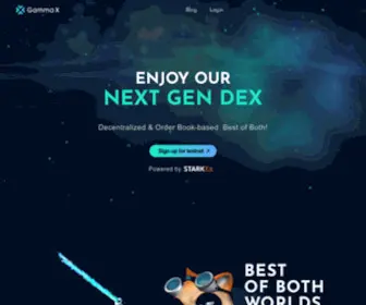 Gammax.exchange(GammaX Exchange) Screenshot