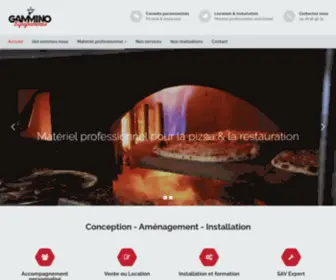 Gammino-Equipements.com(Matériel pizzeria) Screenshot