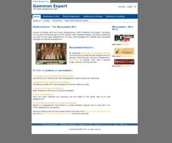 Gammon-Expert.com(Online Backgammon) Screenshot