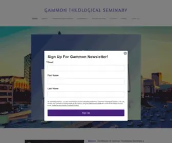 Gammon-ITC.org(School of the Prophets) Screenshot