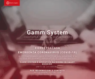 Gammsystem.com(GAMM SYSTEM) Screenshot